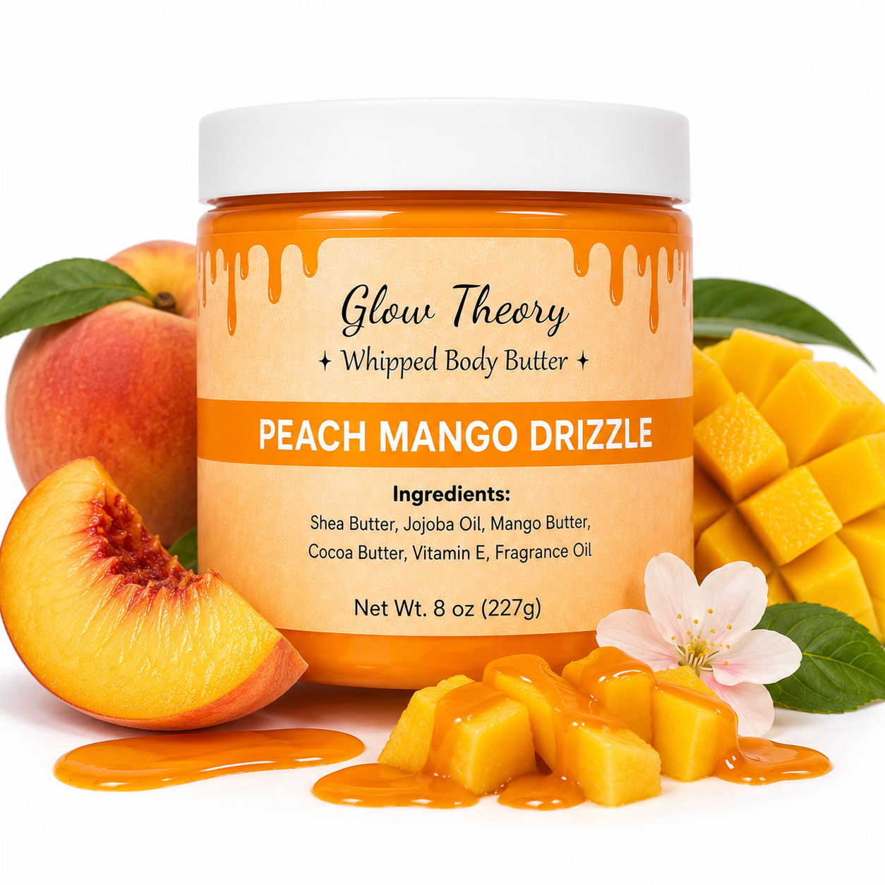 Peach Mango Drizzle — Whipped Body Butter