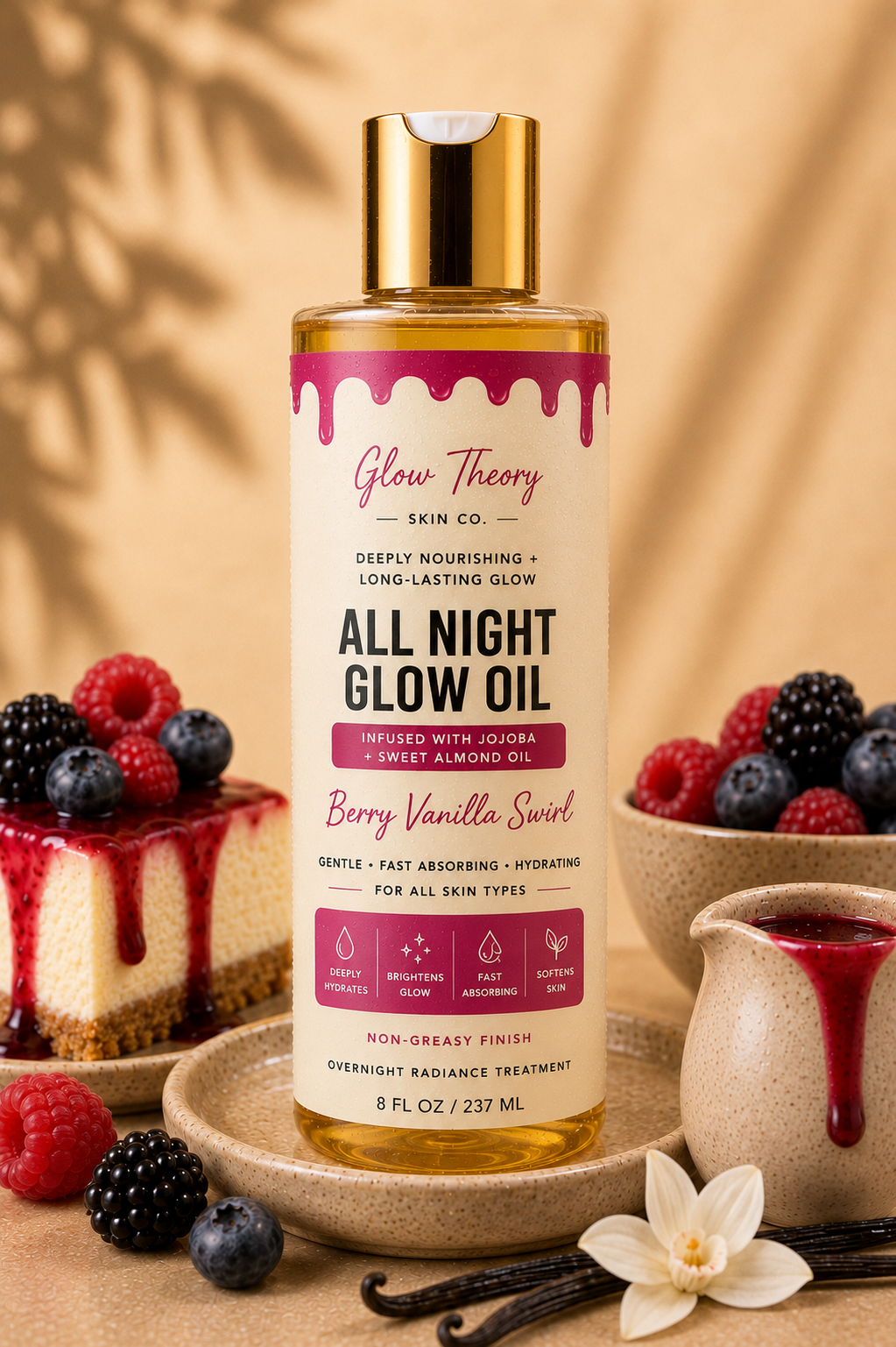 Glow Theory Berry Vanilla Swirl Glow Oil