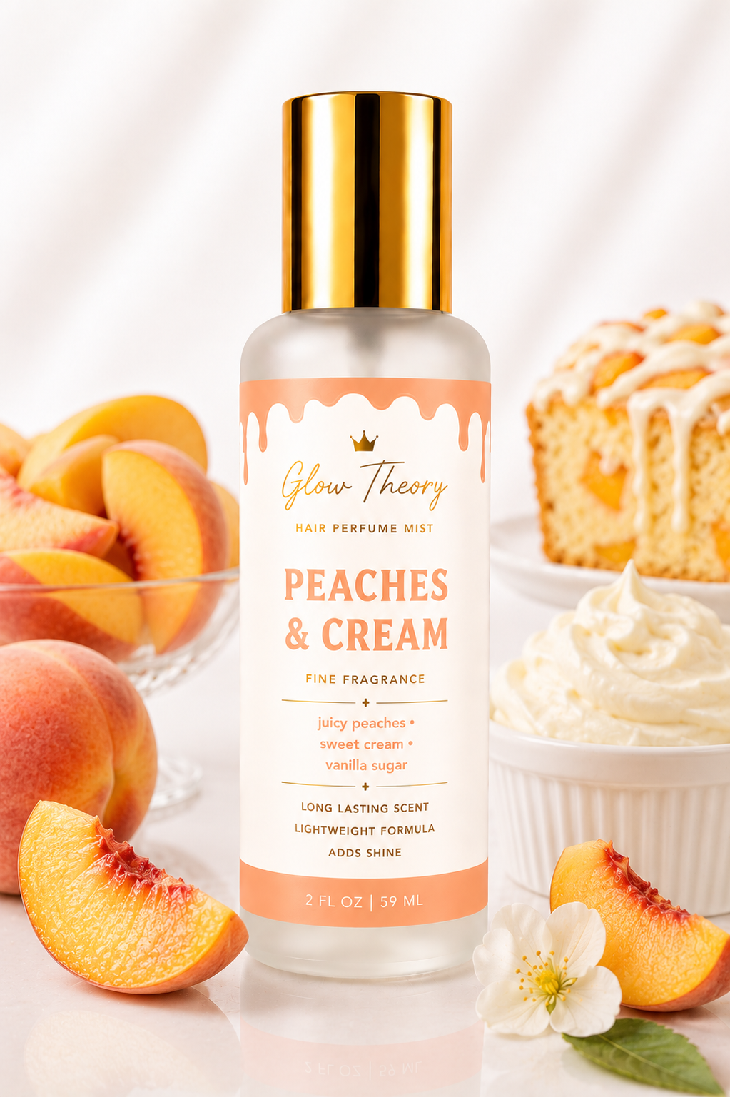 Peaches & Cream Hair Perfume Mist
