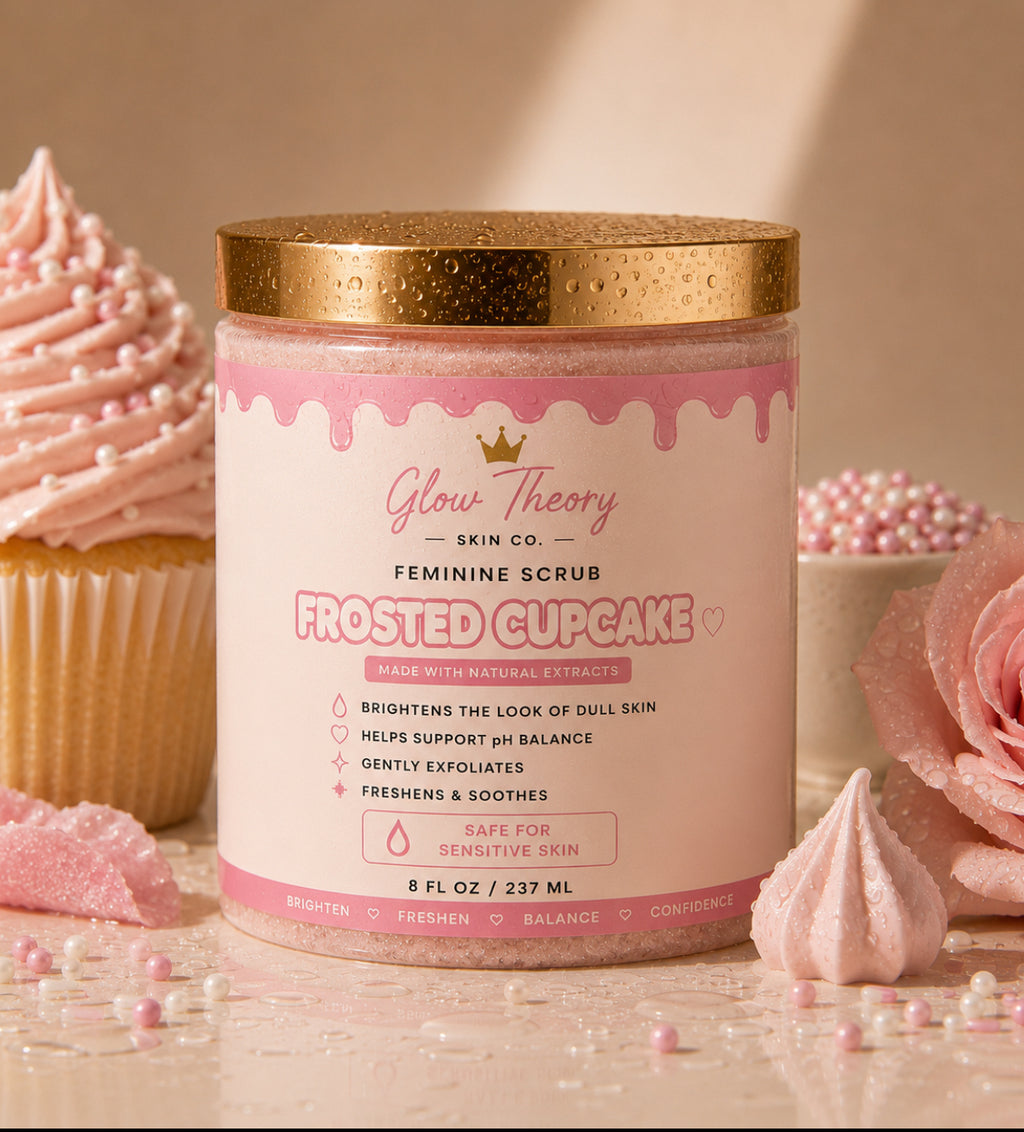 Frosted Cupcake- Feminine Scrub