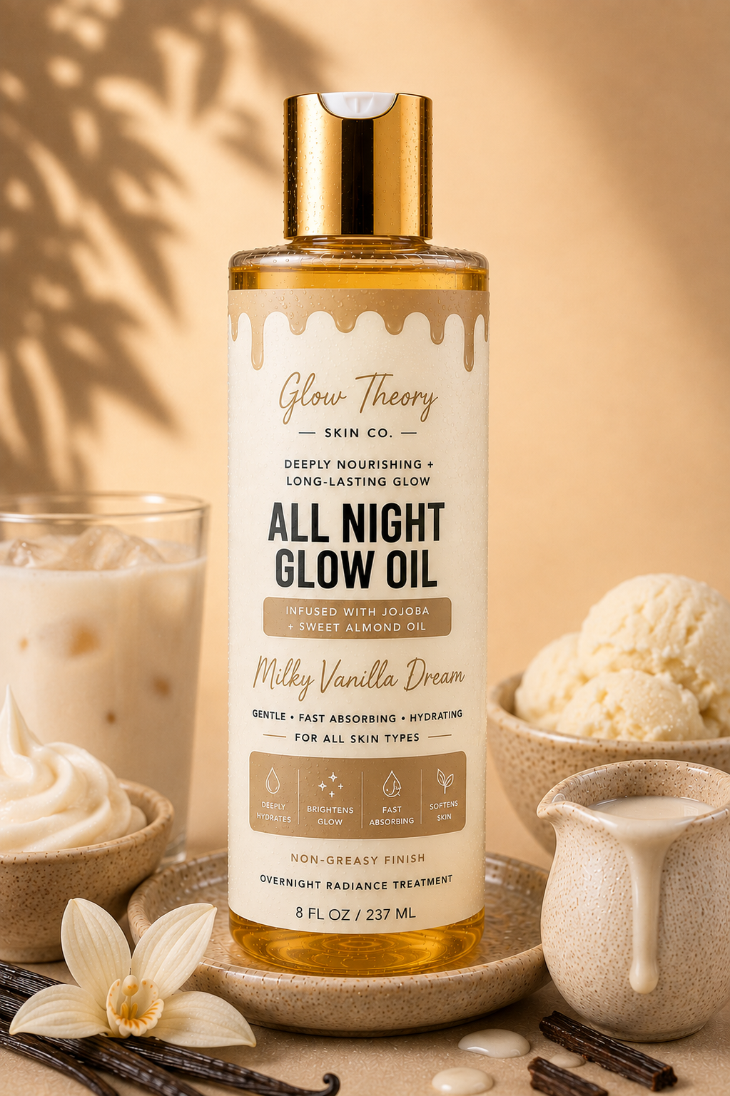 Glow Theory Milky Vanilla Dream Glow Oil