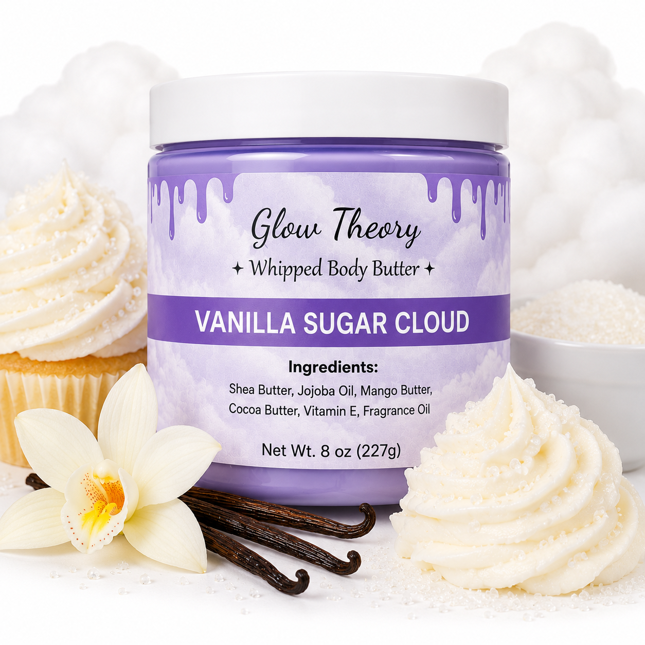 Vanilla Sugar Cloud — Whipped Body Butter