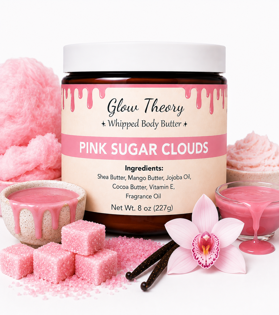 Pink Sugar Clouds  — Whipped Body Butter