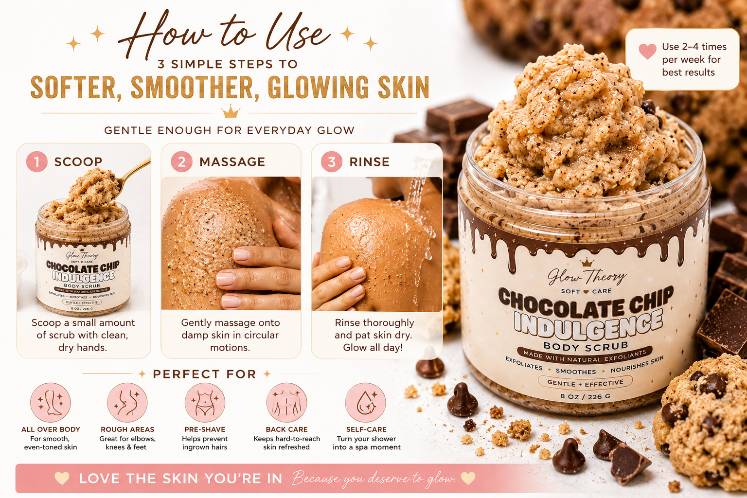 Chocolate Chip Indulgence - Body Scrub