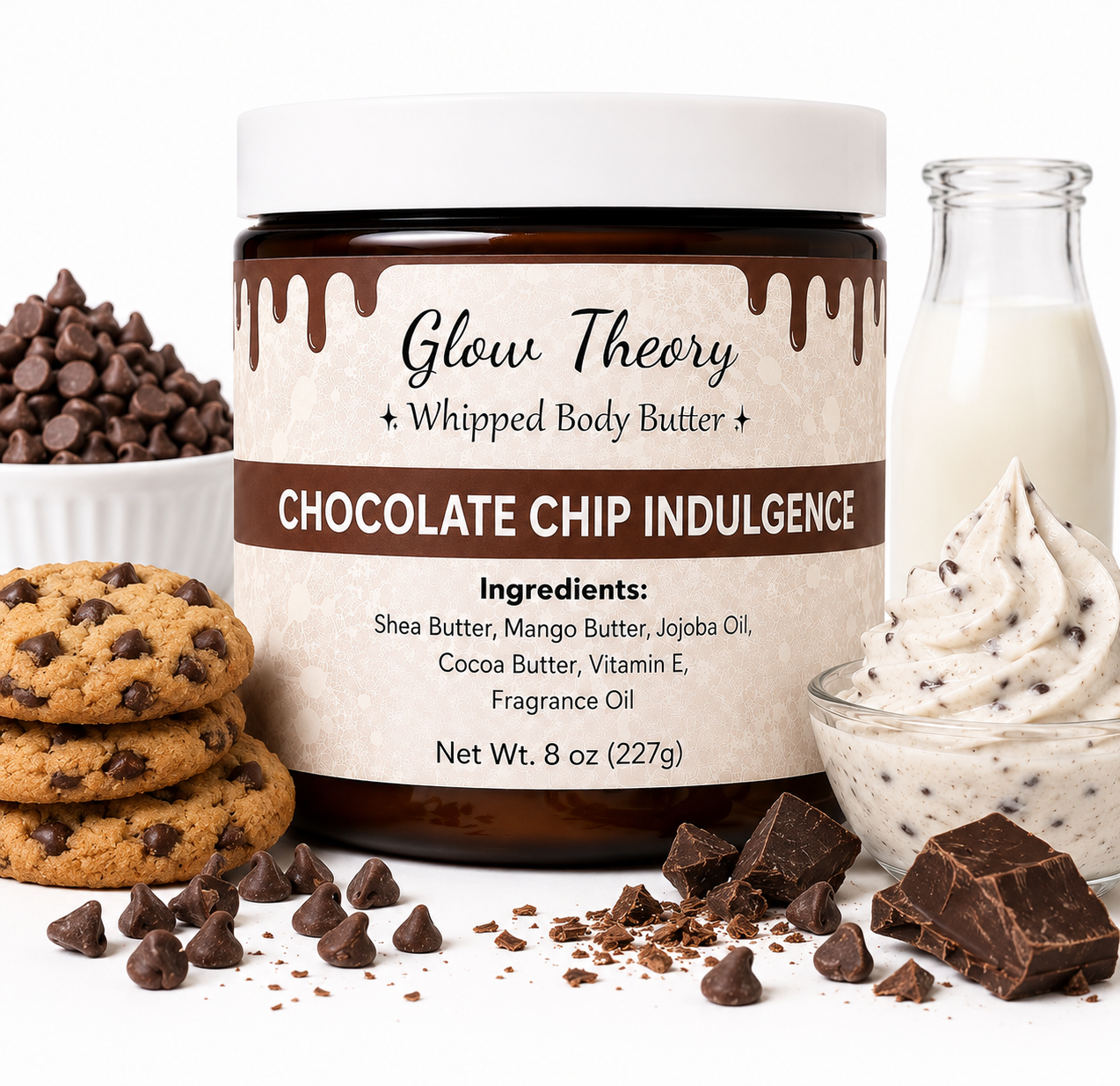 Chocolate Chip Indulgence— Whipped Body Butter