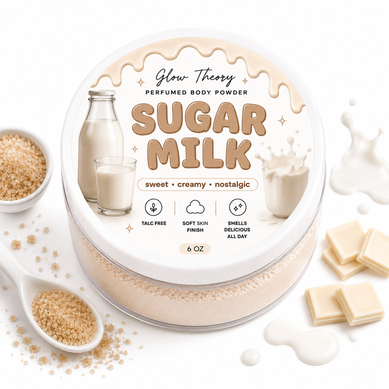 Sugar Milk — Perfumed Body Powder