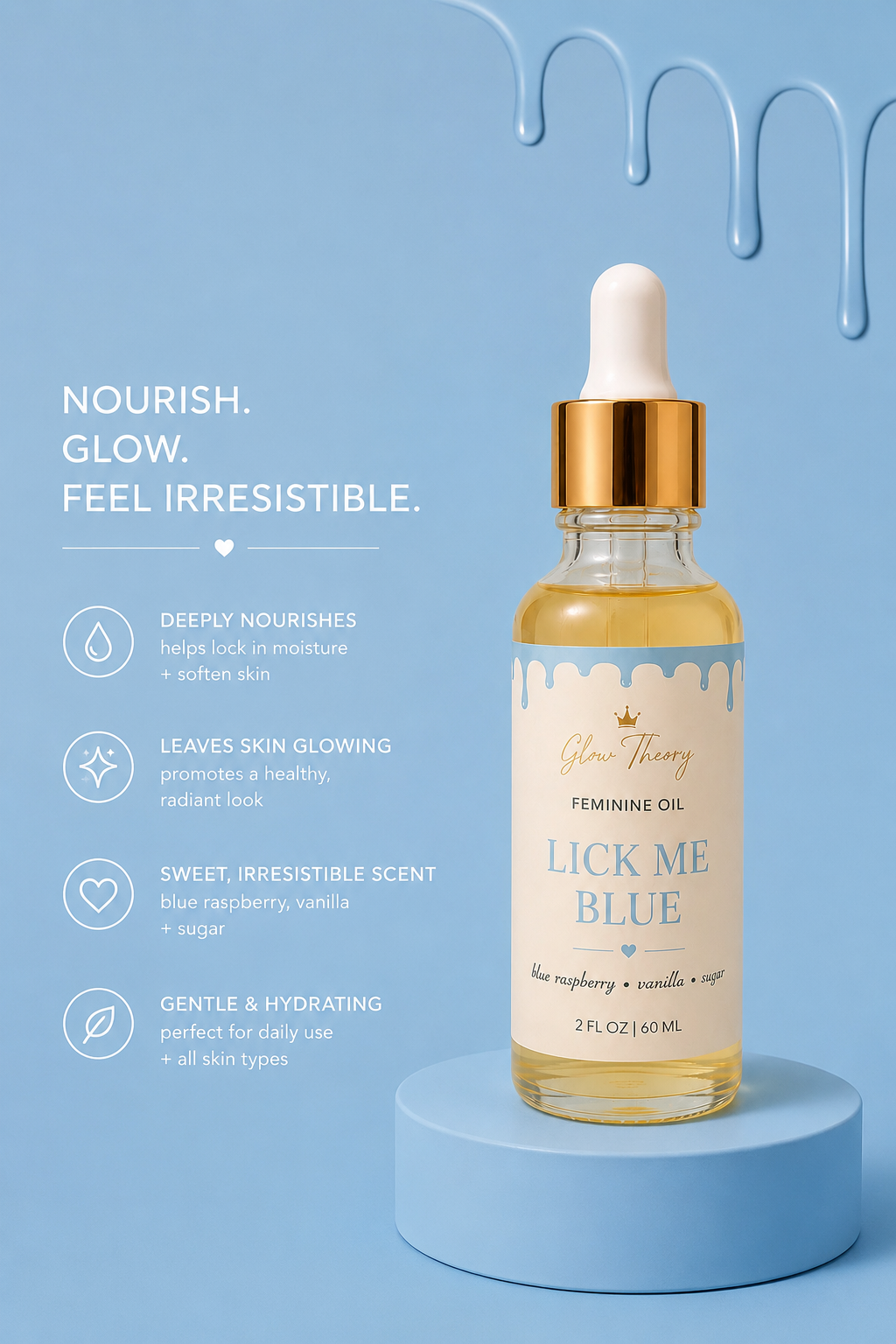 Lick Me Blue - Feminine Oil