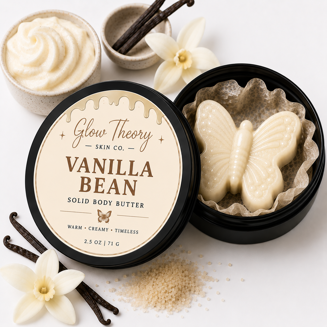 Vanilla Bean Solid Body Butter