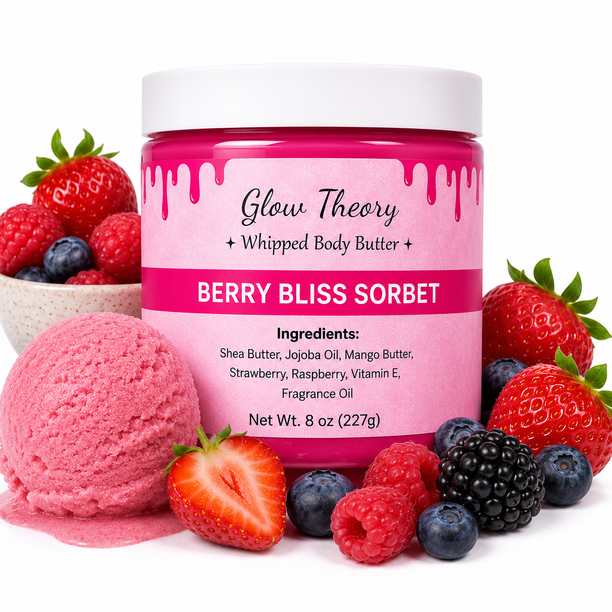 Berry Bliss Sorbet — Whipped Body Butter
