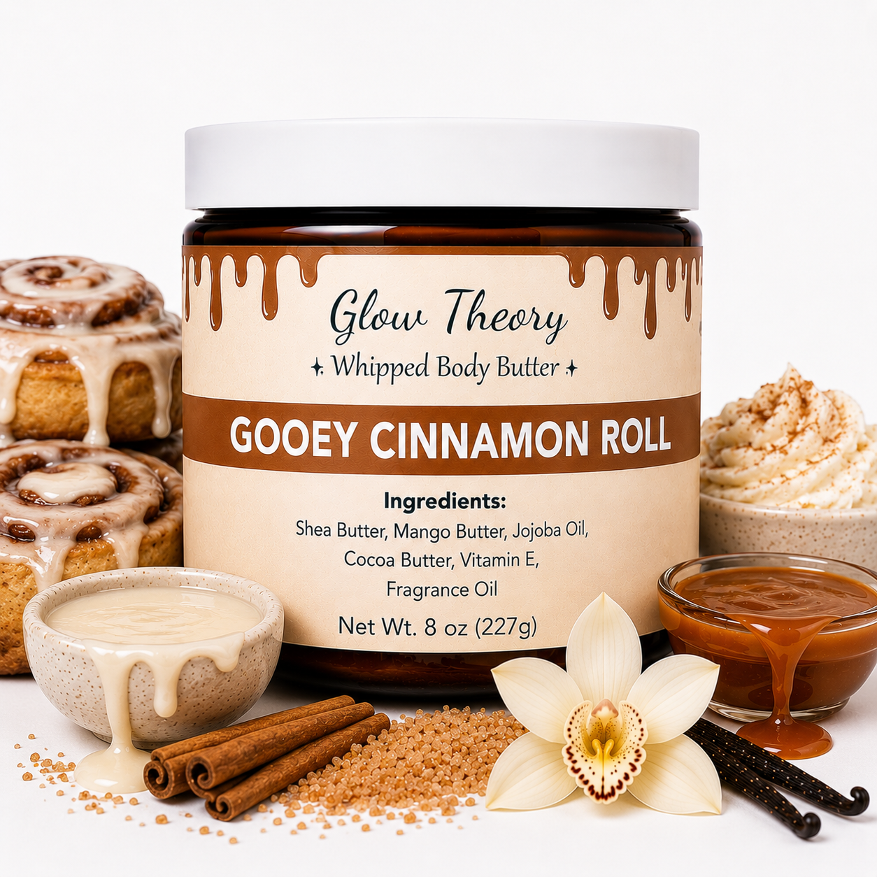 Gooey Cinnamon Roll  — Whipped Body Butter