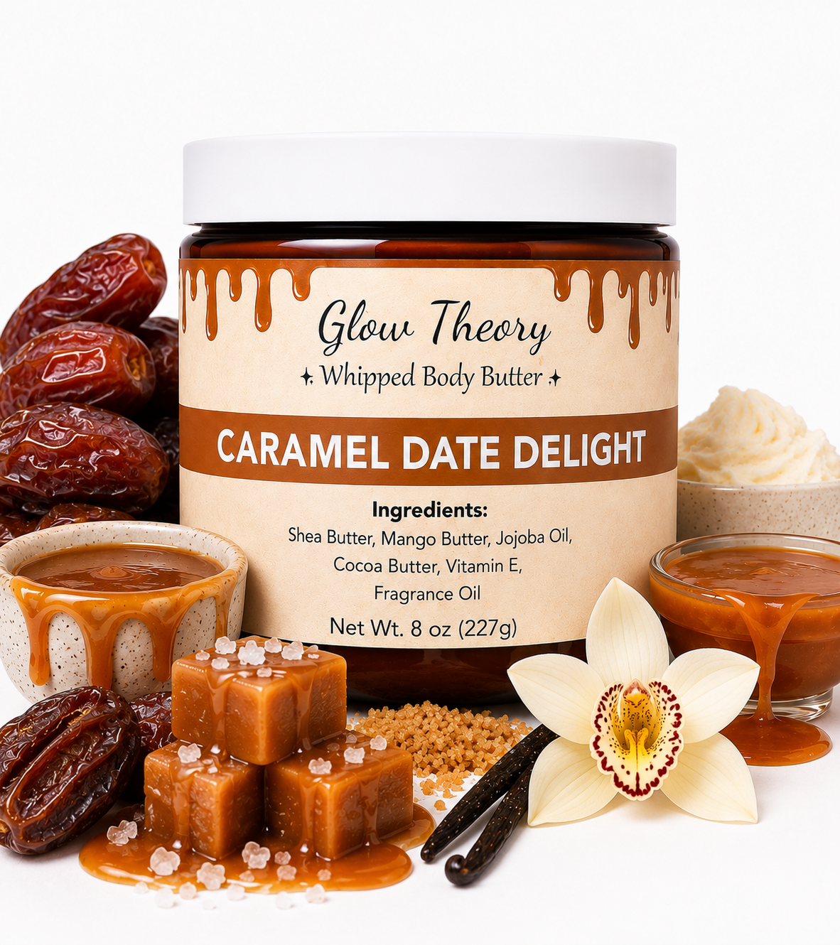 Caramel Date Delight — Whipped Body Butter
