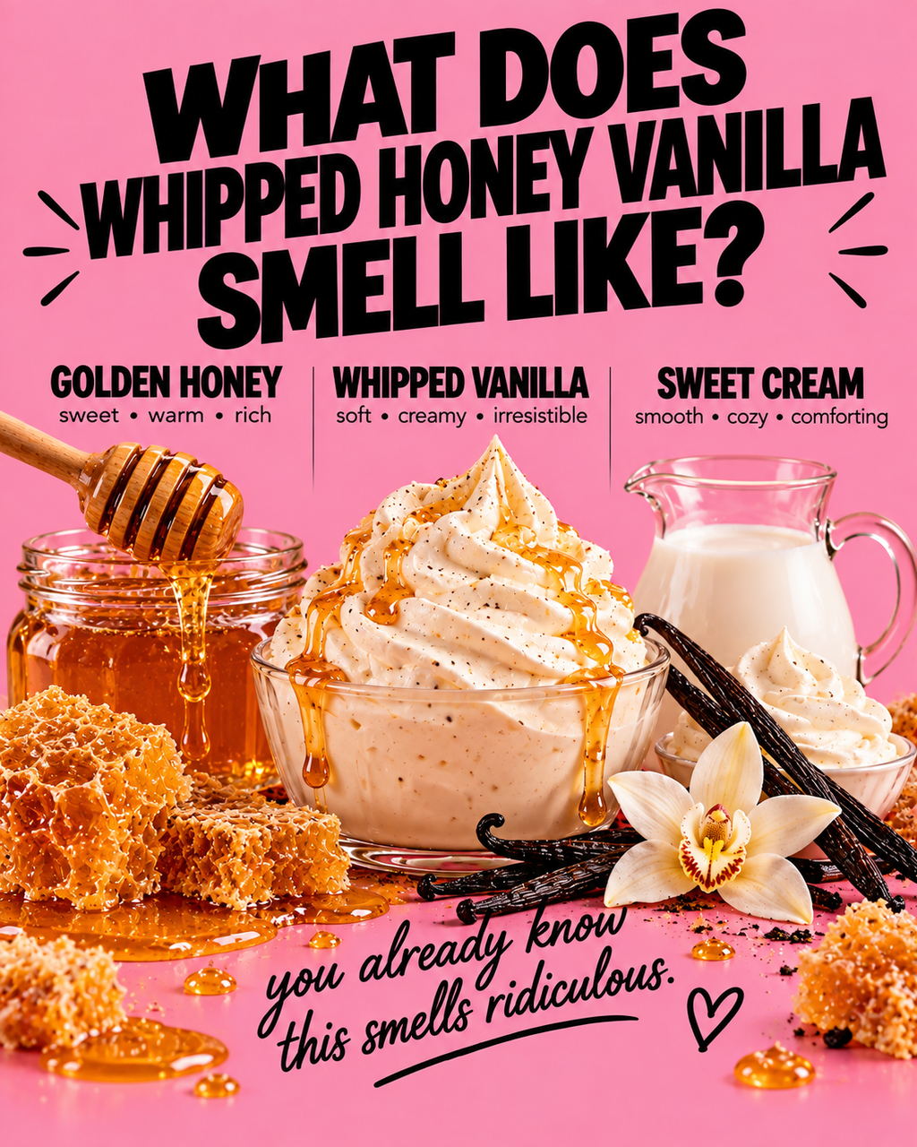 Whipped Honey Vanilla - Pheromone Body Oil