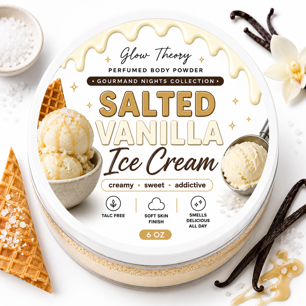 Salted Vanilla Ice Cream — Perfumed Body Powder