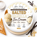 Salted Vanilla Ice Cream — Perfumed Body Powder