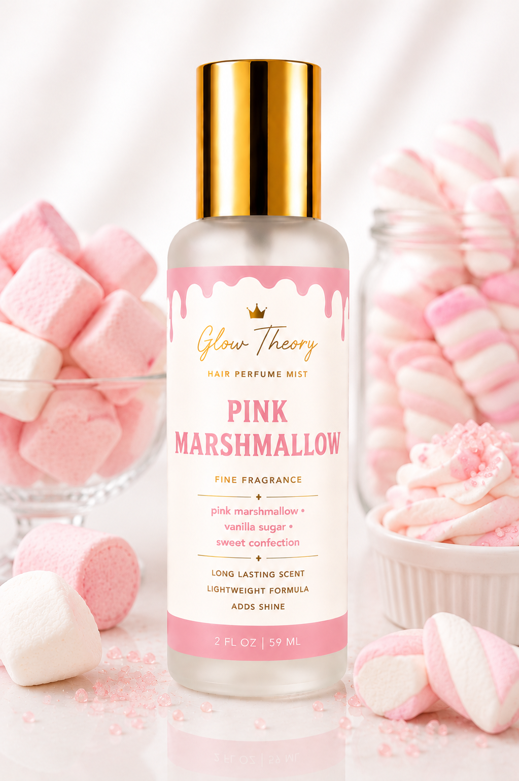 Pink Marshmallow Hair Perfume Mist