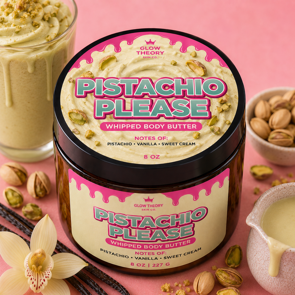 Pistachio Please Glow Butter