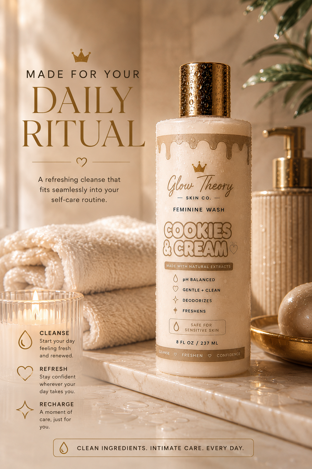 Cookies & Cream - Feminine Wash