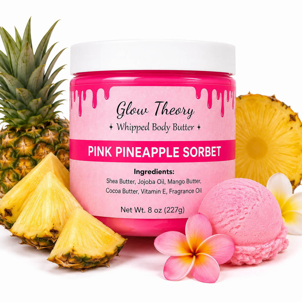 Pink Pineapple Sorbet — Whipped Body Butter