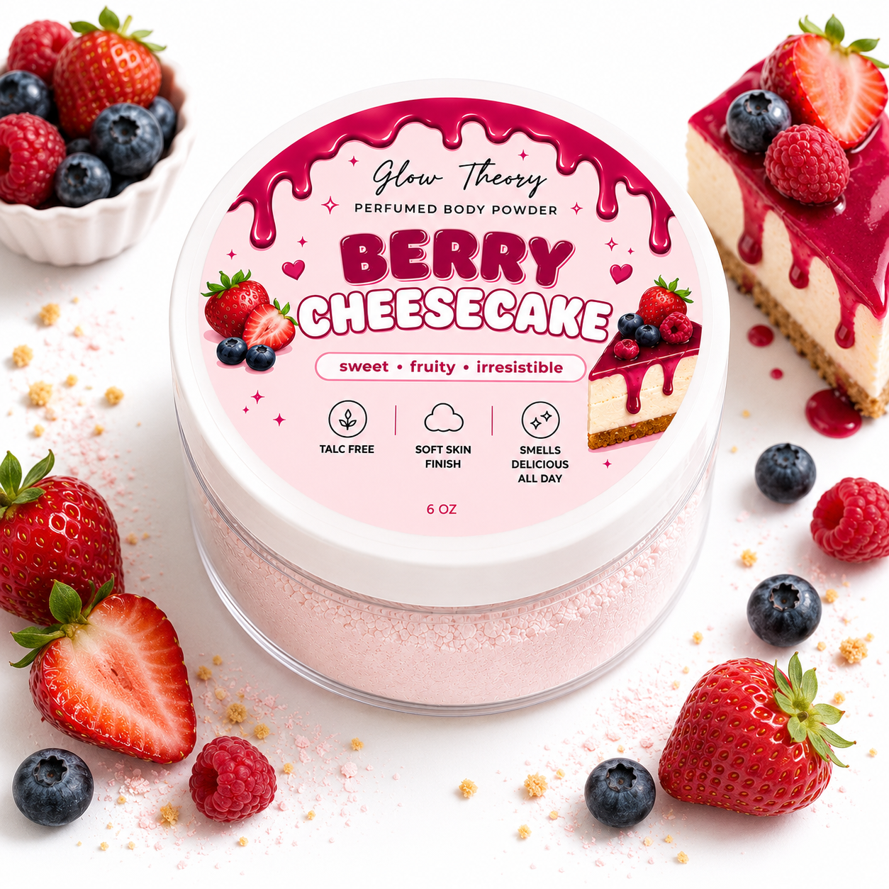Berry Cheesecake  — Perfumed Body Powder