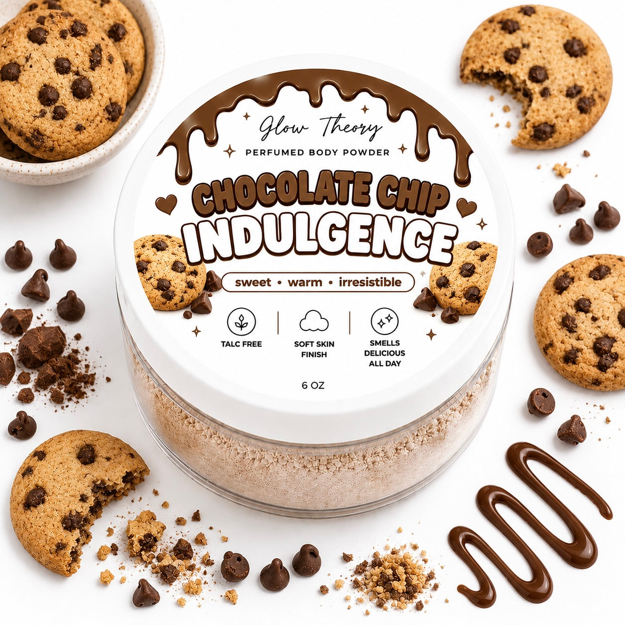 Chocolate Chip Indulgence — Perfumed Body Powder