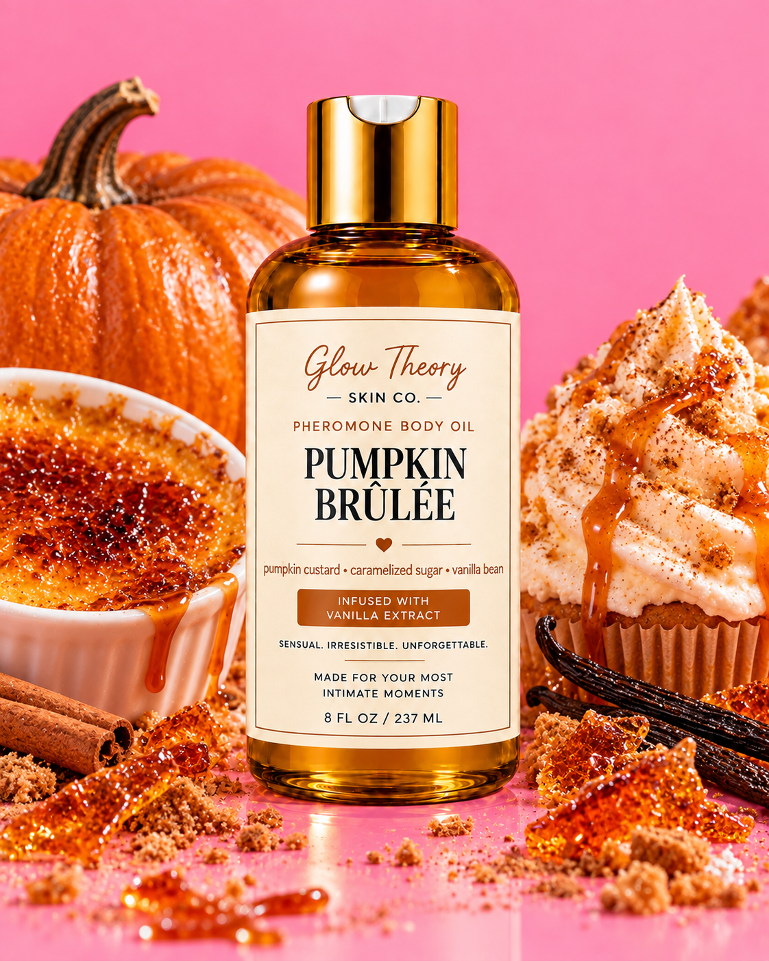 Pumpkin Brûlée- Pheromone Body Oil