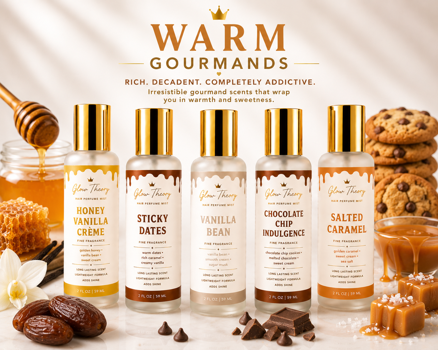 Chocolate Chip Indulgence Hair Perfume Mist
