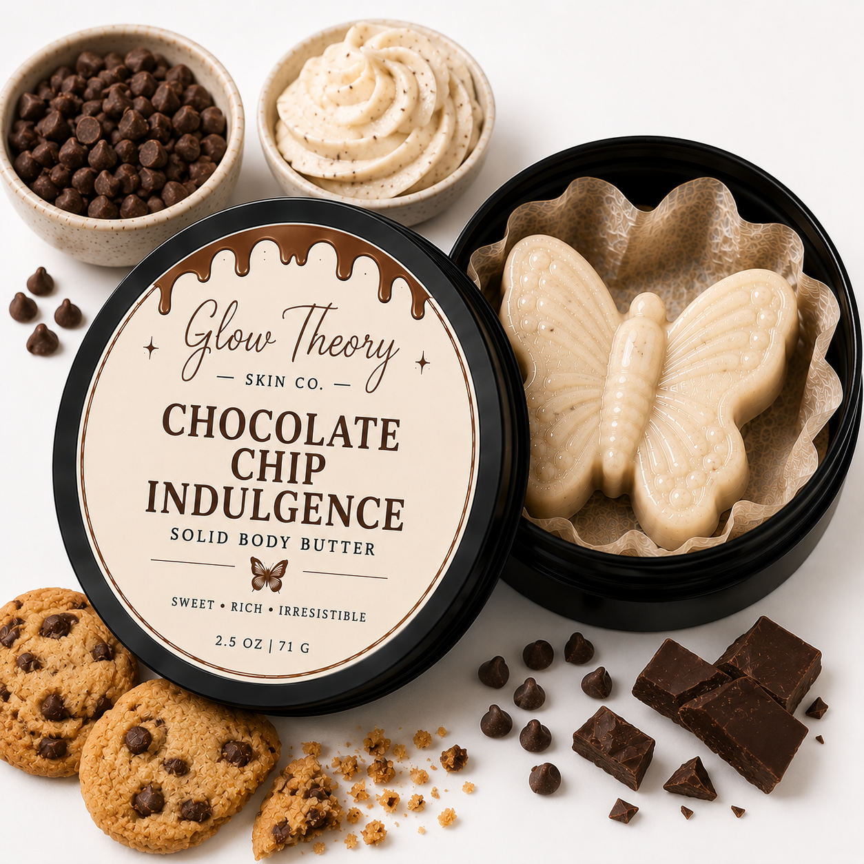Chocolate Chip Indulgence Solid Body Butter