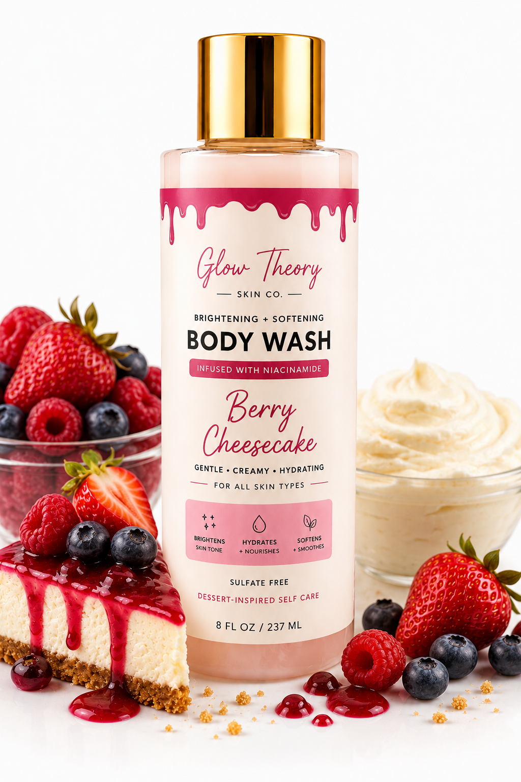 Berry Cheesecake - Brightening Body Wash