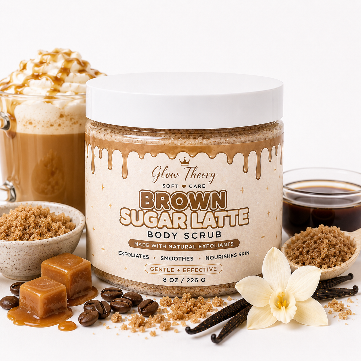 Brown Sugar Latte - Body Scrub