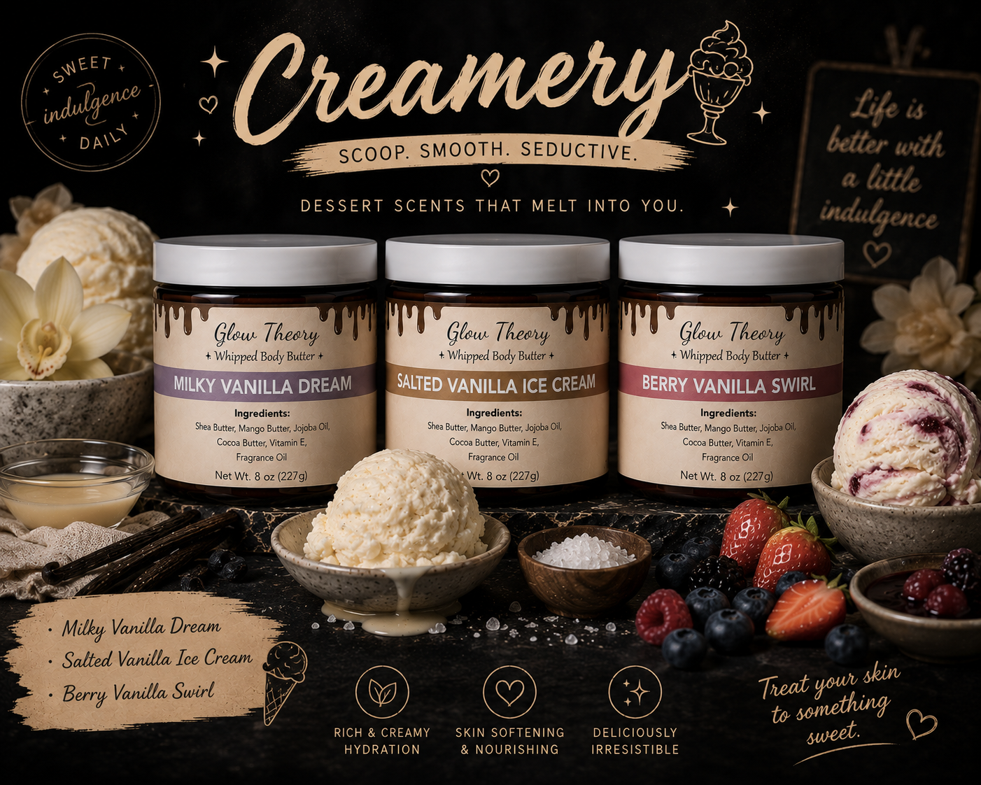Date Night Drizzle — Whipped Body Butter