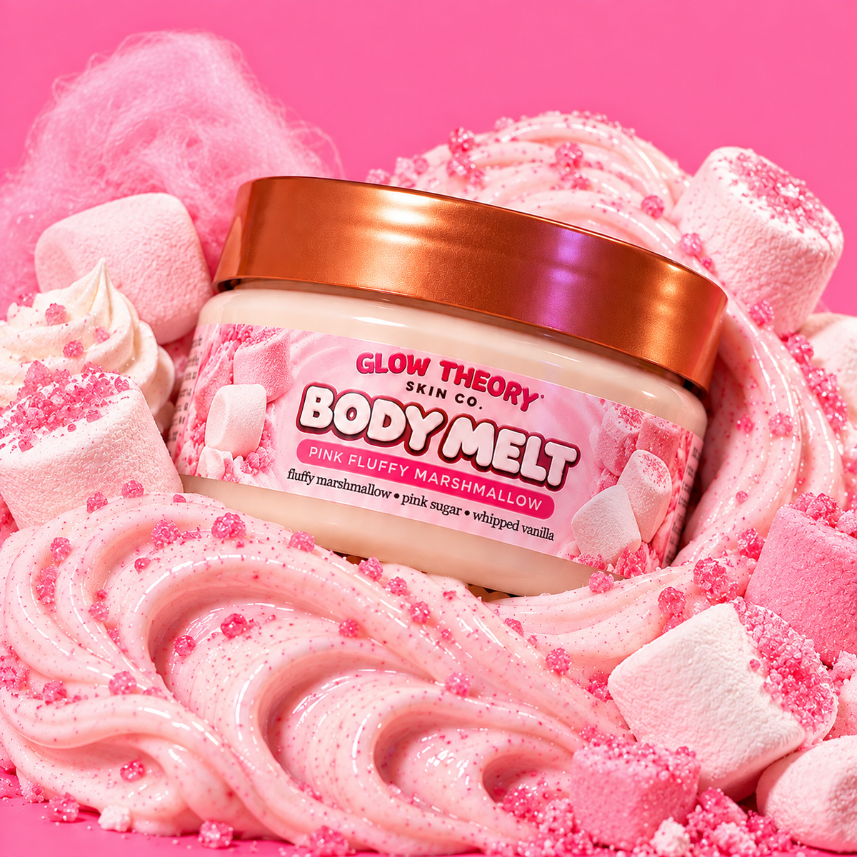 Pink Fluffy Marshmallow Body Melt