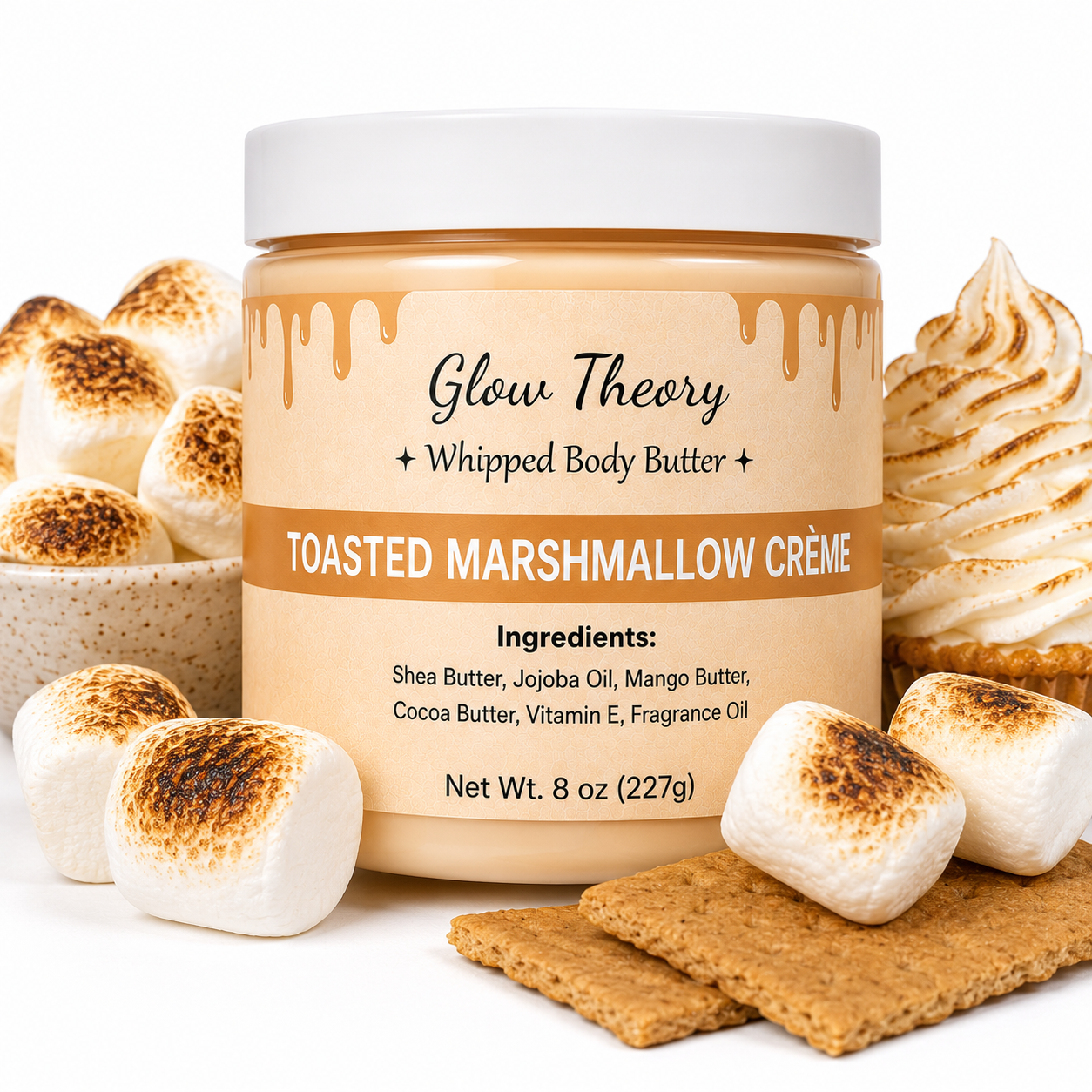 Toasted Marshmallow Crème — Whipped Body Butter