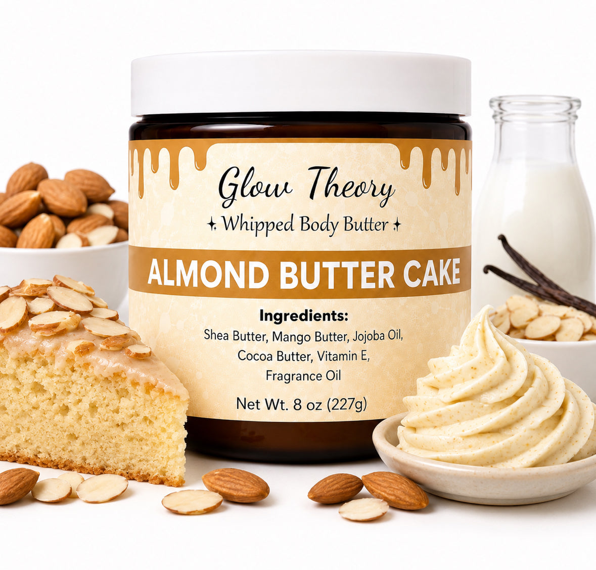 Almond Butter Cake — Whipped Body Butter