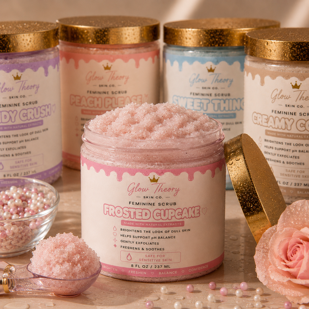 Frosted Cupcake- Feminine Scrub