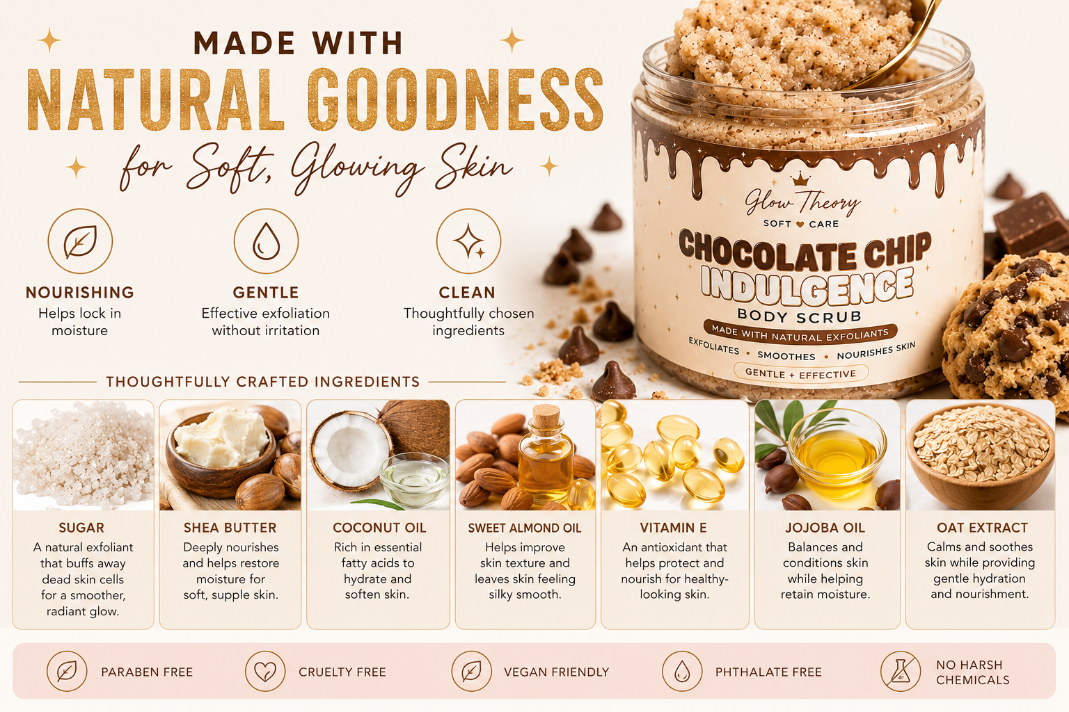 Chocolate Chip Indulgence - Body Scrub