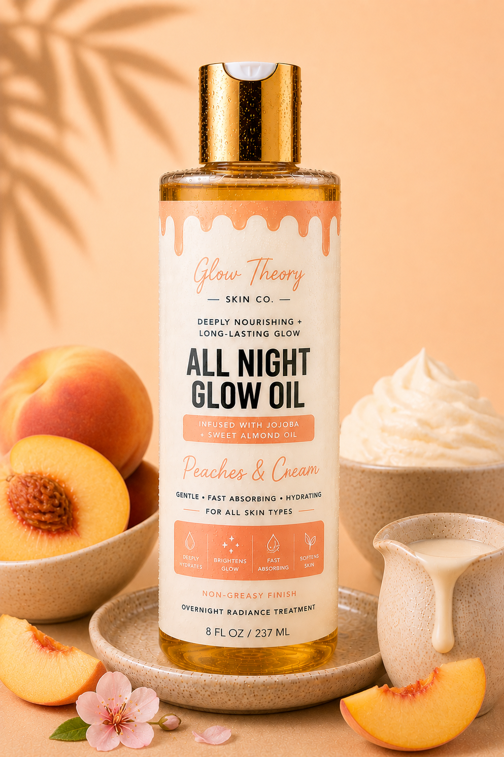 Glow Theory Peaches & Cream Glow Oil