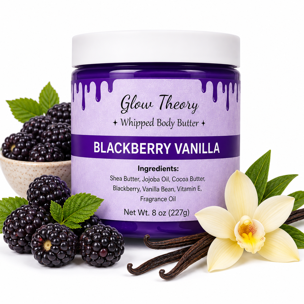 BlackBerry Vanilla — Whipped Body Butter