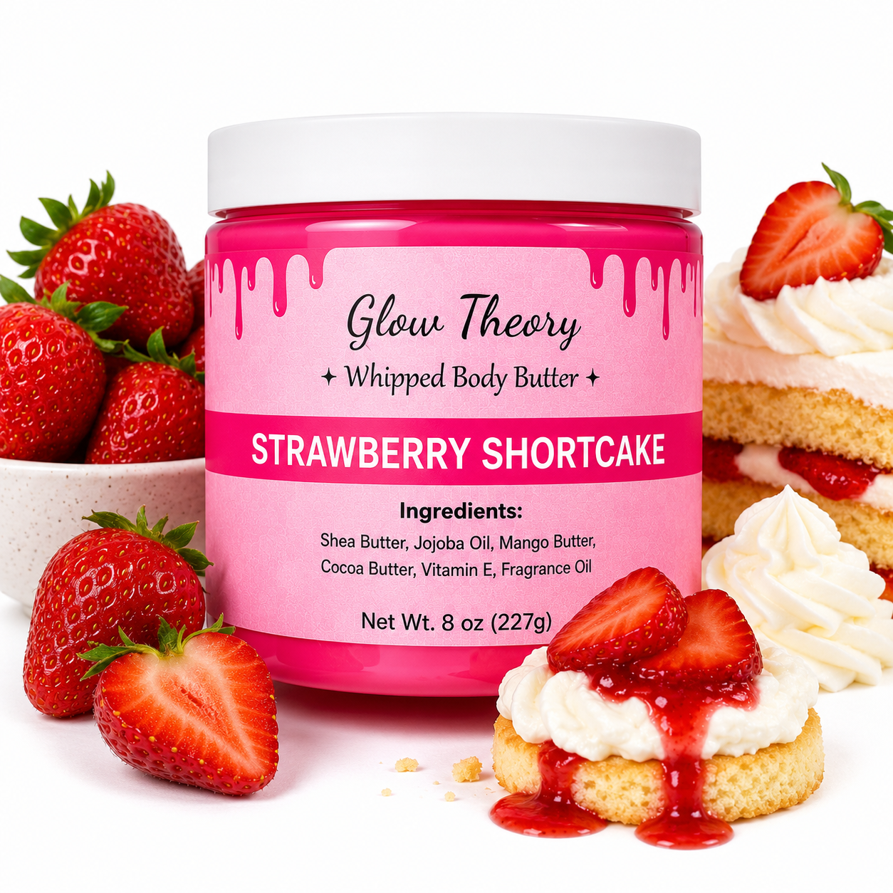 Strawberry Shortcake — Whipped Body Butter