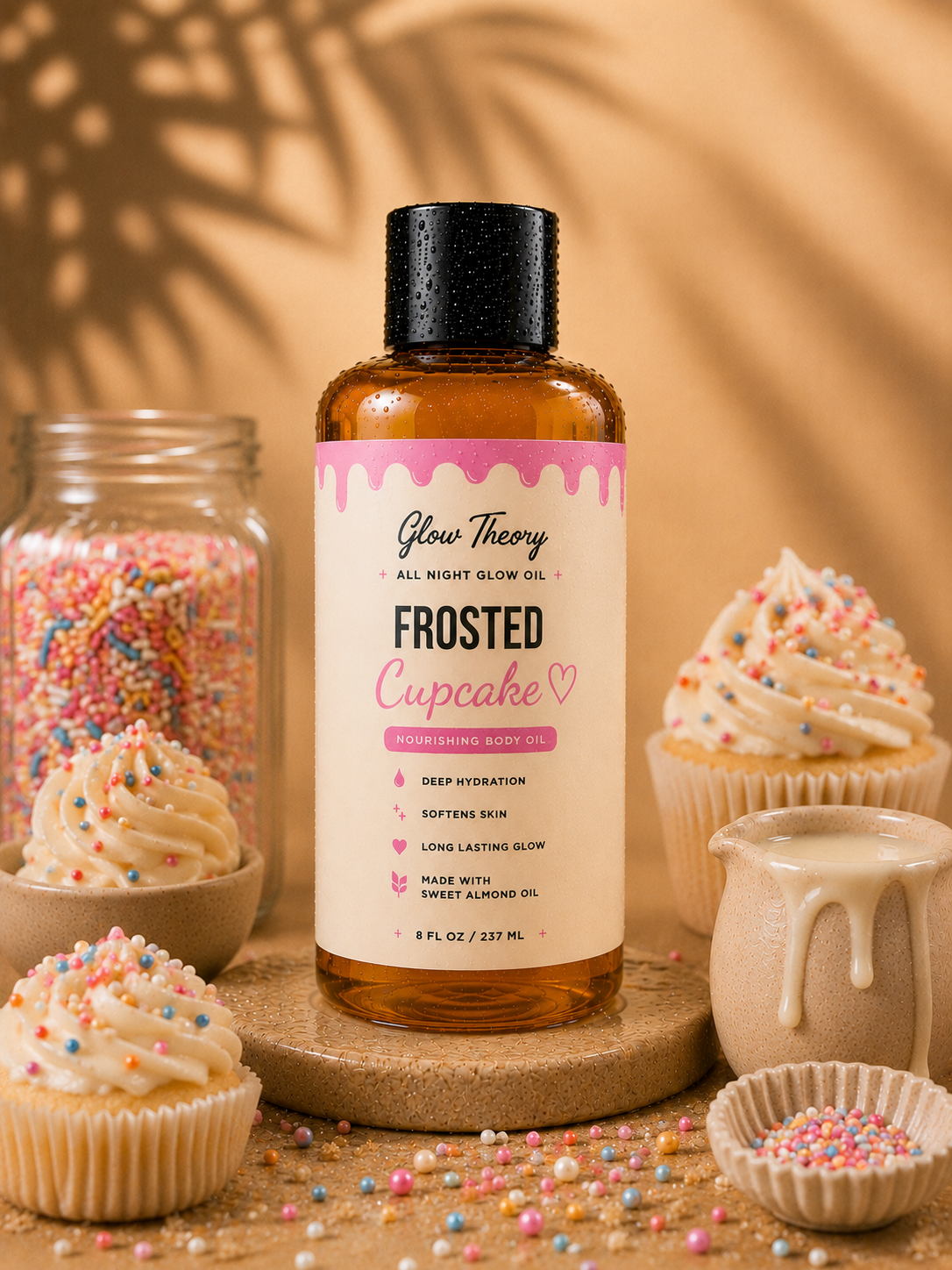 Glow Theory Frosted Cupcake All Night Glow Oil