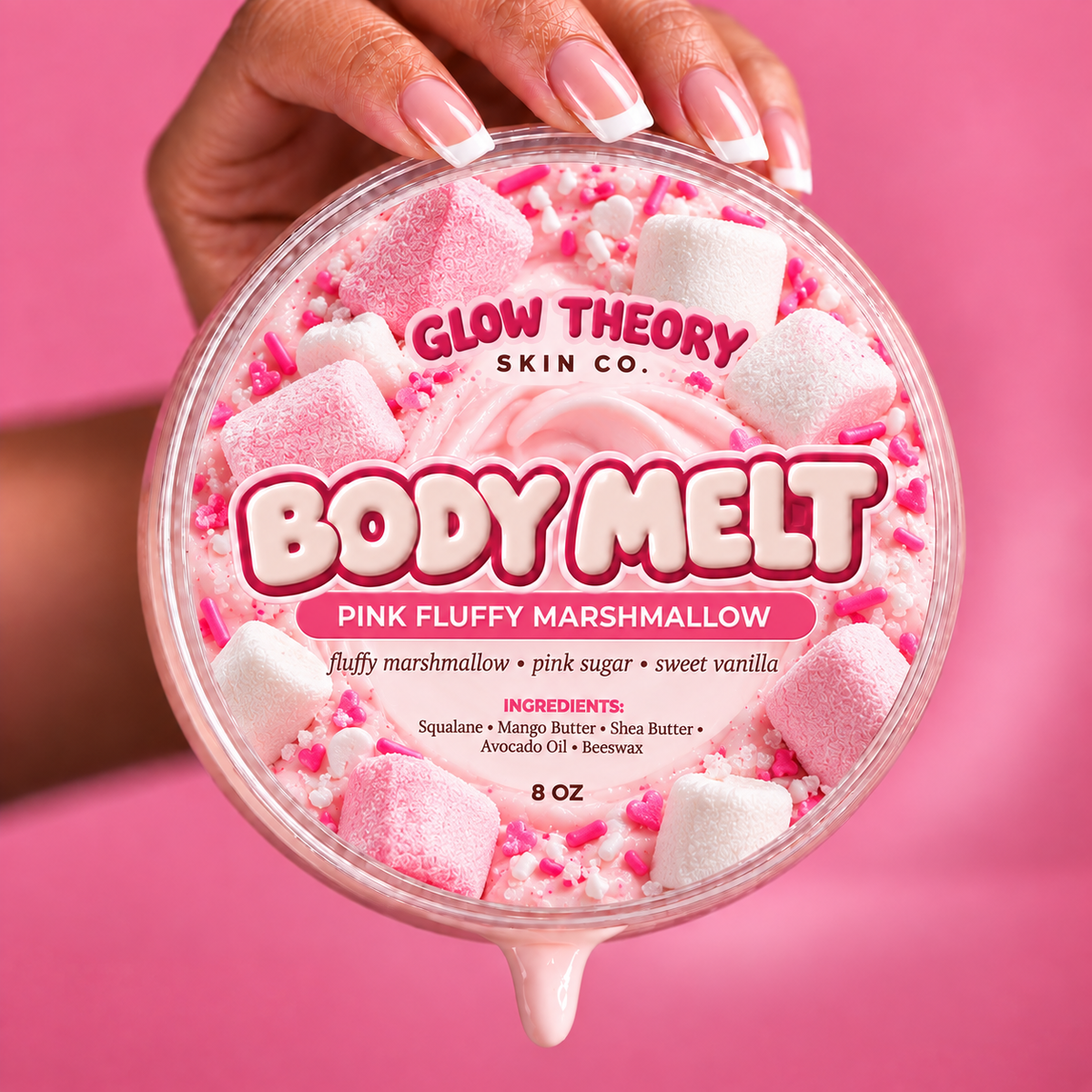 Pink Fluffy Marshmallow Body Melt