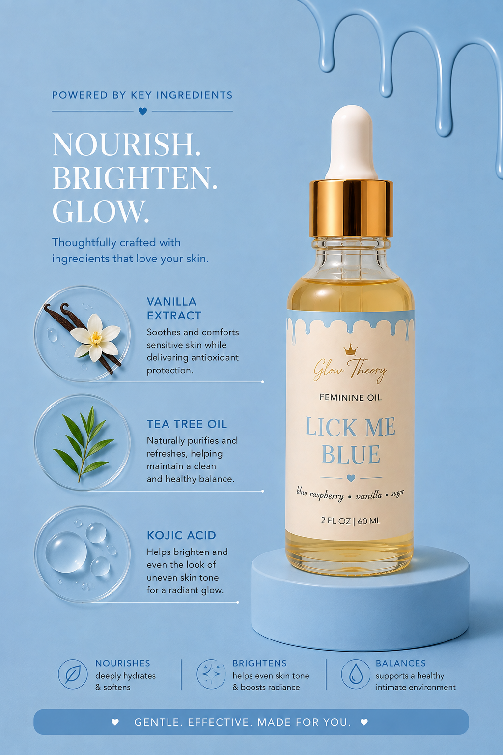 Lick Me Blue - Feminine Oil