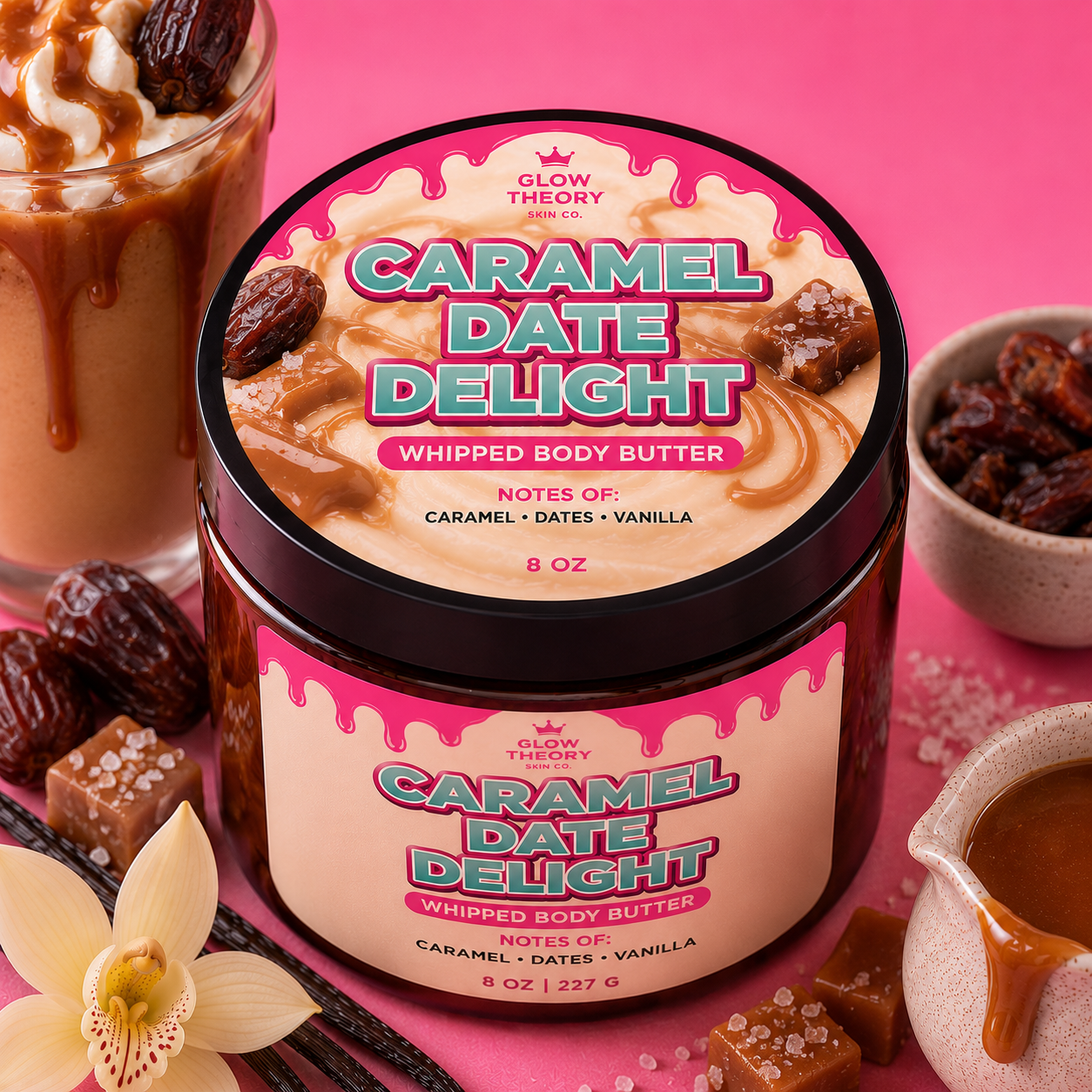 Caramel Date Delight Glow Butter