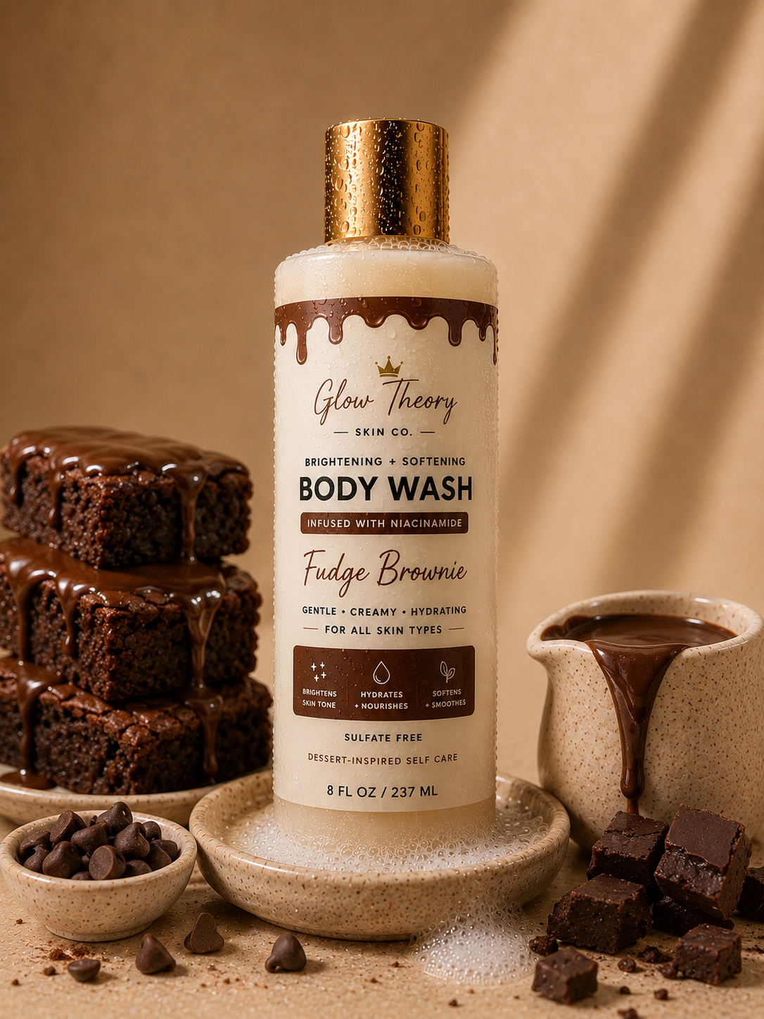 Fudge Brownie - Brightening Body Wash