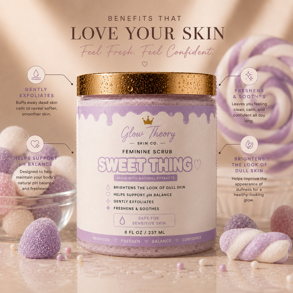Frosted Cupcake- Feminine Scrub