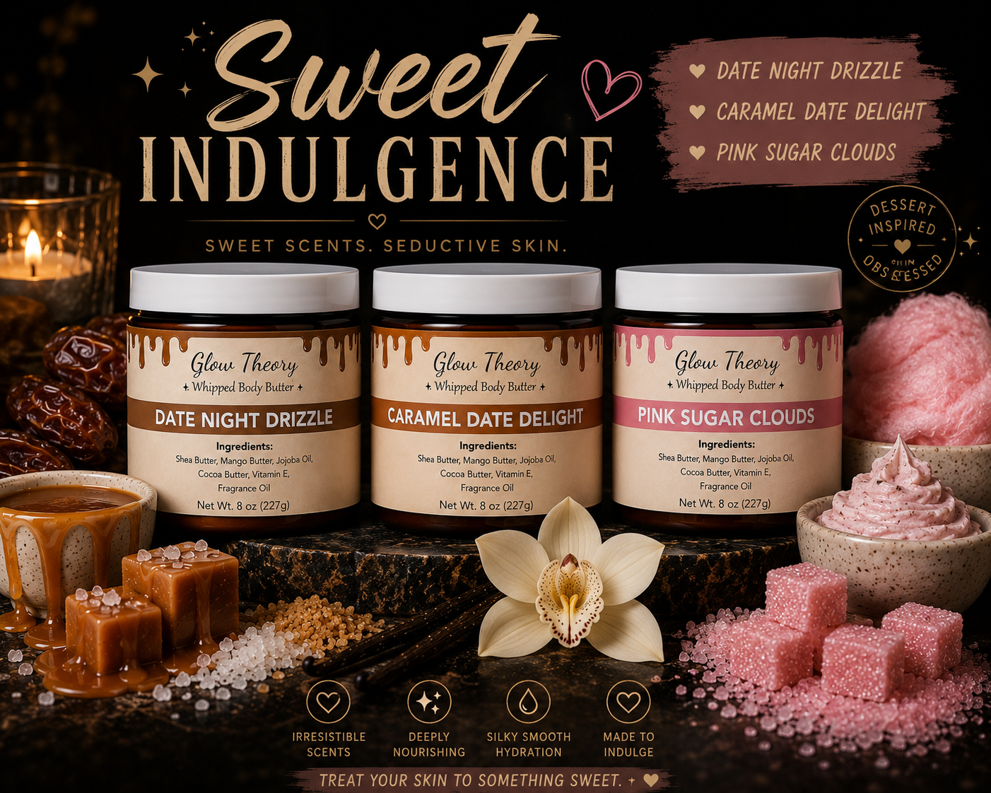 Date Night Drizzle — Whipped Body Butter