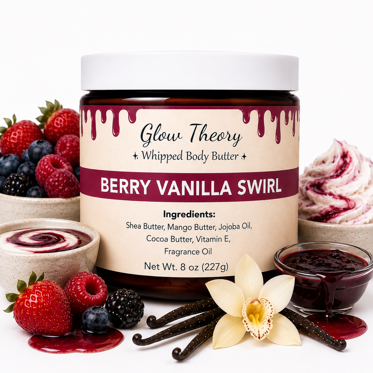 Berry Vanilla Swirl  — Whipped Body Butter