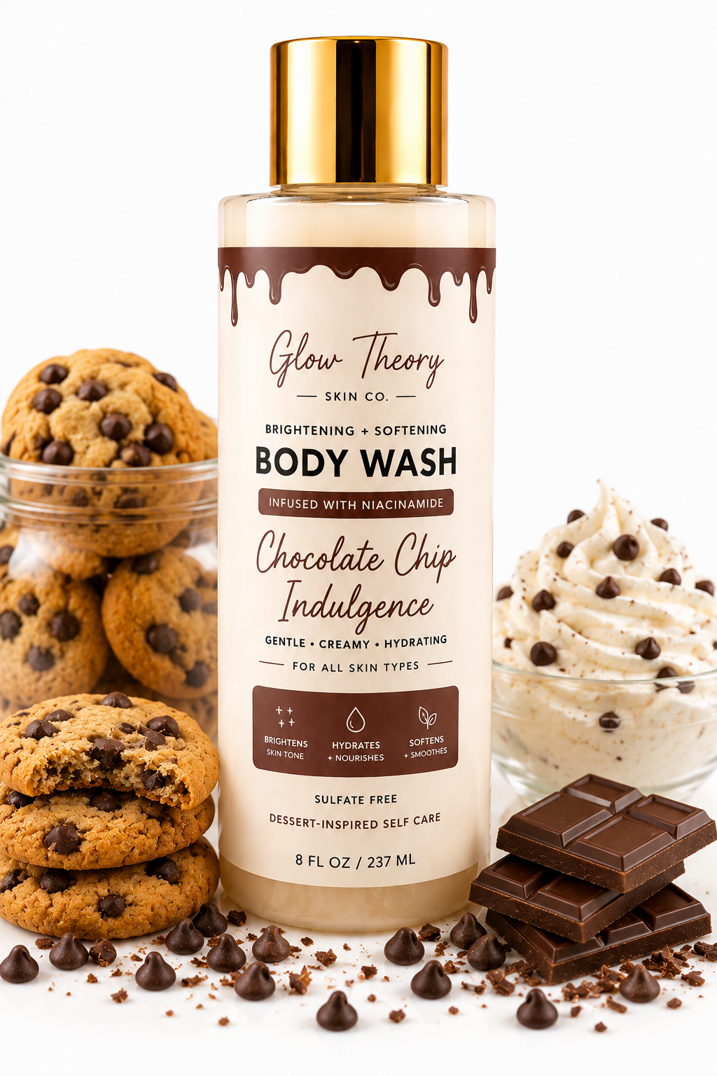 Chocolate Chip Indulgence - Brightening Body Wash
