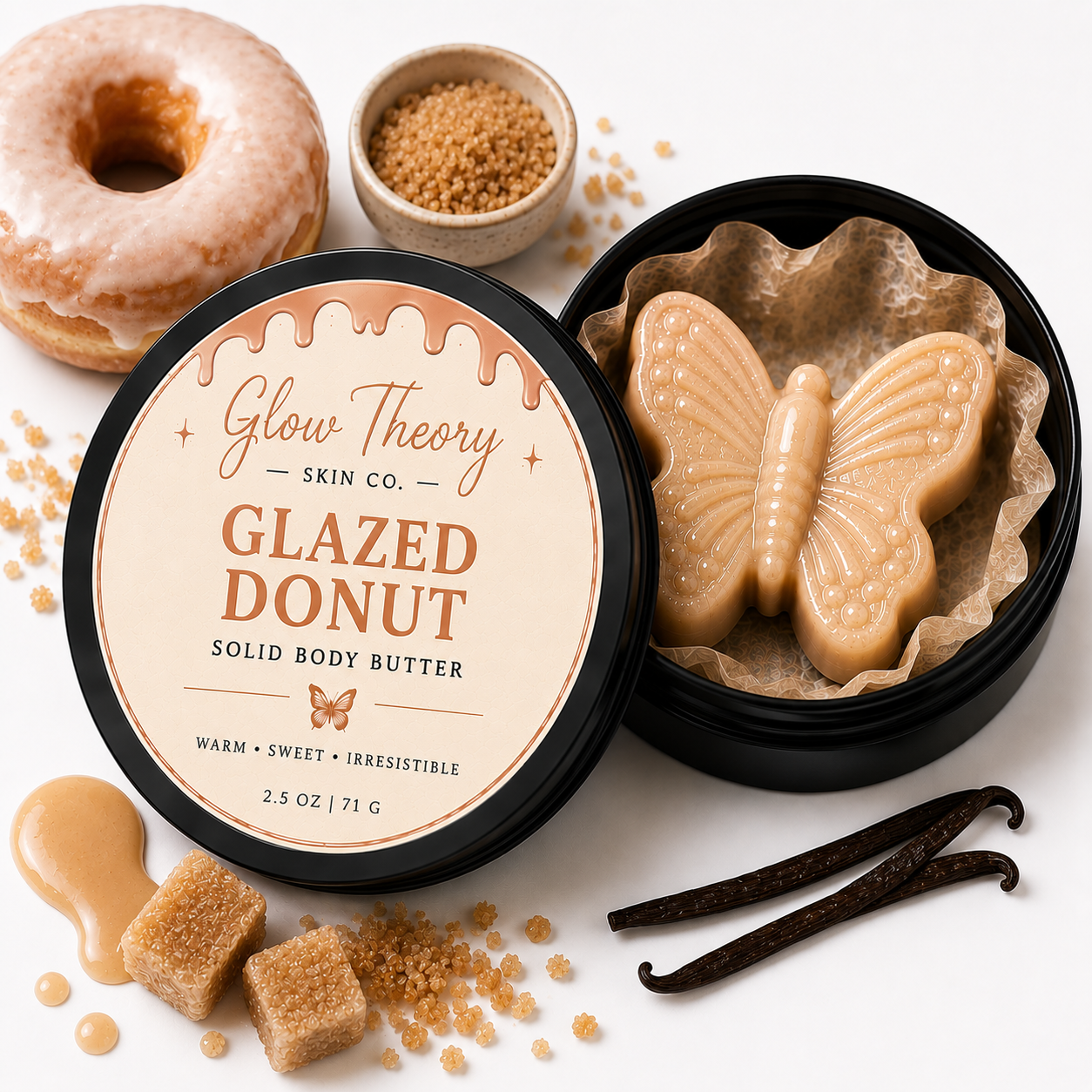 Glazed Donut Solid Body Butter