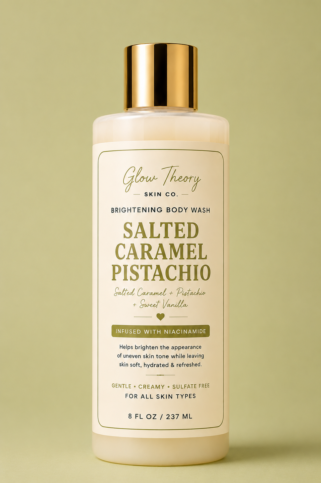 Salted Caramel Pistachio - Brightening Body Wash