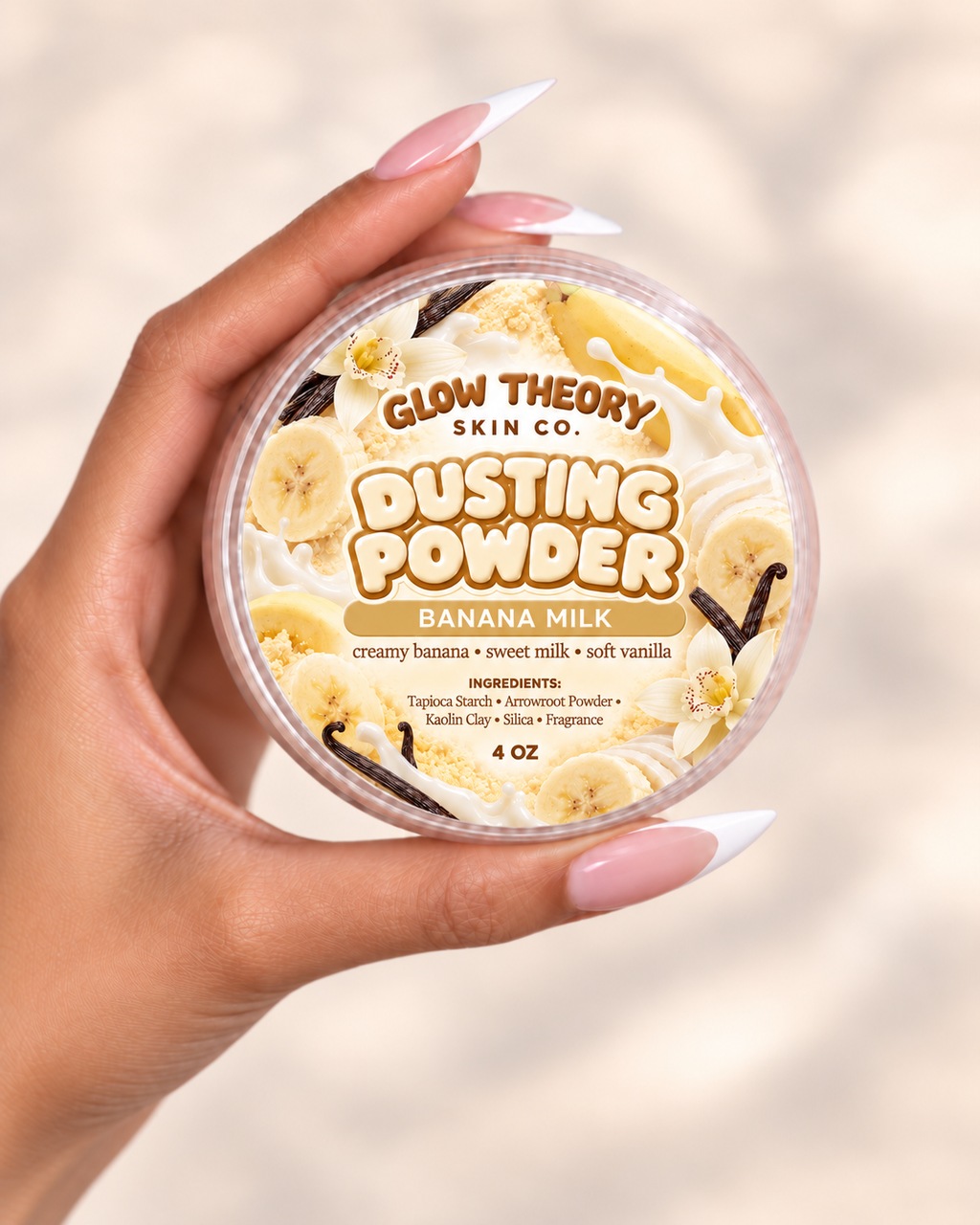 Banana Milk Dusting Powder (Travel)